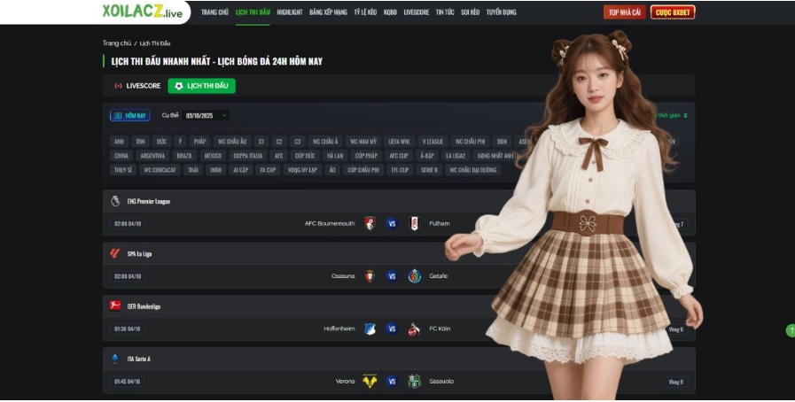 Xoilac and the Football Match Schedule: Stay Ahead of the Game